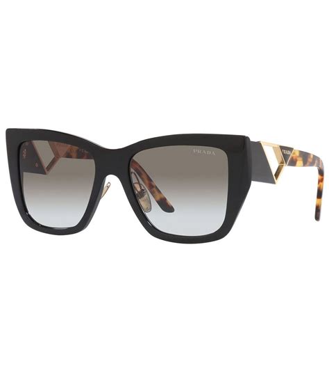 Prada Prada Oversized Leopard Print Sunglasses .